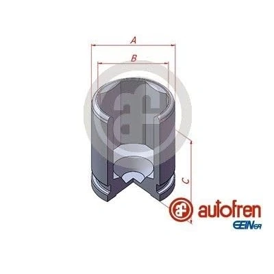 Abbildung von AUTOFREN SEINSA D025688 Kolben, Bremssattel 38 Hinterachse BOSCH