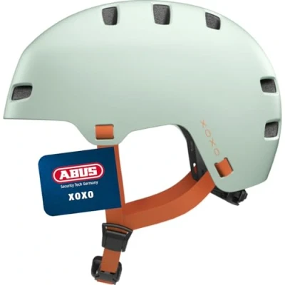 Abbildung von Abus Xoxo Aqua Blue Skaterhelm oder Fahrradhelm