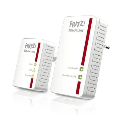 Abbildung von AVM FRITZ!Powerline 540E / 510E WLAN Set (500 MBit/s, Access Point, Fast Ethernet LAN), deutschsprachige Version