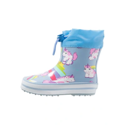 Abbildung von Beck Rainbow Gummistiefel für Kinder, Größe: 26, Hellblau Schuhe