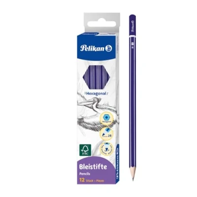 Abbildung von Pelikan 978874 Bleistift Härtegrad 2B, 12 Stück