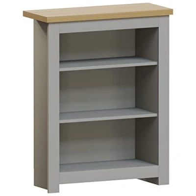 Abbildung von Amazon Marke: Vida Designs 3 Regale Büro Bücherregale, MDF, Spanplatte und Melaminfurnier, Standard, Grau, 75 x 60 24 cm