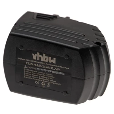 Abbildung von vhbw 1x Akku Ersatz für Hilti SFB155, SFB150 Werkzeug (2000 mAh, NiMH, 15,6 V)