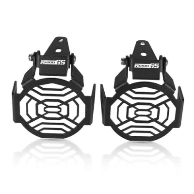 Abbildung von Scheinwerfer Abdeckung Für BM&amp;W R1200GS R1250GS Motorrad Nebel Lampe Licht Schutz Grille R 1250 GS Abenteuer 1200 ADV/LC 1250GSA