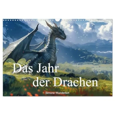 Abbildung von Das Jahr der Drachen (Wandkalender 2025 DIN A3 quer), CALVENDO Monatskalender