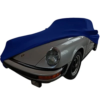 Abbildung von Star Cover Indoor Autoabdeckung kompatibel mit Porsche 911 G Modell Spiegeltaschen SUPER Soft Stretch