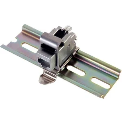 Abbildung von TELEGÄRTNER H06000B0045 Hutschienen Adapter IP20 für AMJ Module Kat.6