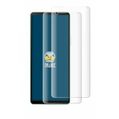 Abbildung von BROTECT 2 Stück Full Cover Schutzfolie für Sony Xperia 10 V Screen Displayschutz Folie [3D Curved, Anti Fingerprint, Kristall Klar]