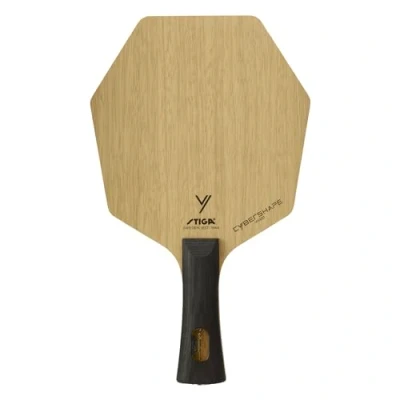 Abbildung von STIGA Tischtennisholz Cybershape Wood mit CWT Custom Weight Technology Pen