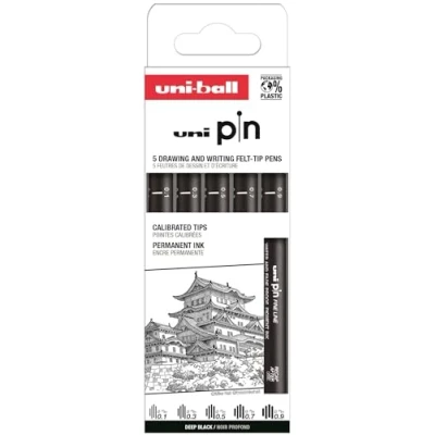 Abbildung von Uni Ball PIN SET 5P KLASSISCH I