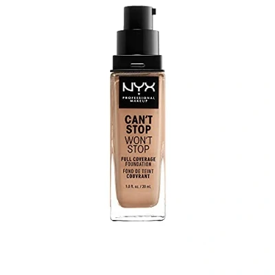 Abbildung von NYX Professional Makeup Can&#039;t Stop Won&#039;t Full Coverage Foundation Medium Buff 30 ml