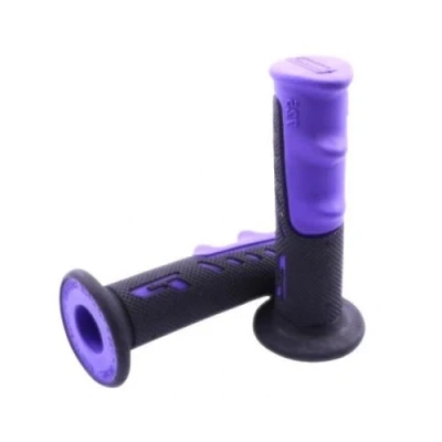 Abbildung von Lenkergriffe PROGRIP Griffe 725 schwarz lila Roller Scooter Motorrad
