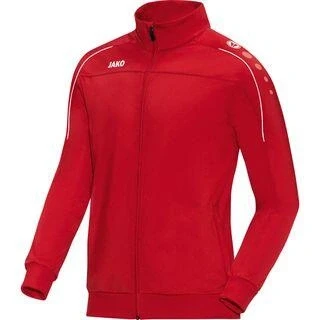 Abbildung von JAKO Classico Polyesterjacke Kids rotweiss, 104 Kinder