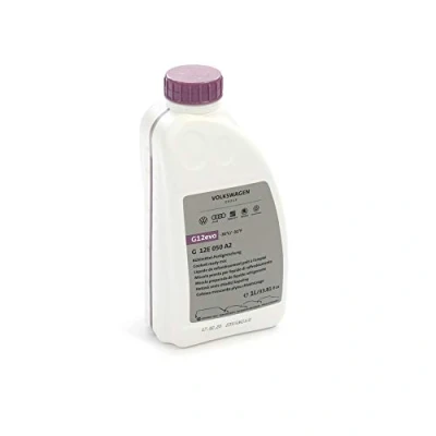 Abbildung von Volkswagen Kühlerschutzmittel original VW G12E050A2, bis 35 C, 1 l, Kühlmittel Fertigmischung, Ready mix, G12evo