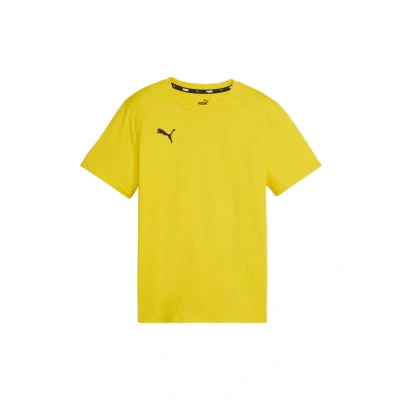 Abbildung von Puma GOAL TEE Tshirt basic für Kinder, Größe: 164, Gelbschwarz