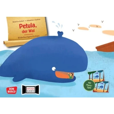 Abbildung von Petula, der Wal. Kamishibai Bildkartenset: Jona und Bibelgeschichten für Kinder. Kita, Schule &amp; Kinderkirche (Bilderbuchgeschichten unser Erzähltheater)