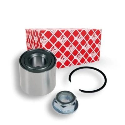 Abbildung von FEBI BILSTEIN 173386 Radlagersatz Hinterachse links, rechts 55 Kegelrollenlager NISSAN: MICRA 4, Note II Hatchback