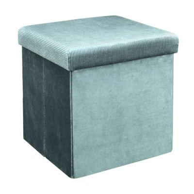 Abbildung von HOME DECO FACTORY Sitzsack, Polyester, Blau, Medium