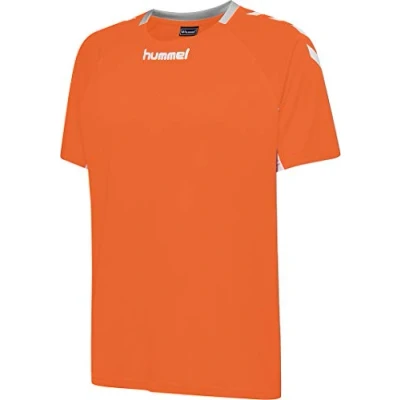 Abbildung von HUMMEL MÄNNLICH CORE Team Jersey S/S Trikot, Tangerine, S
