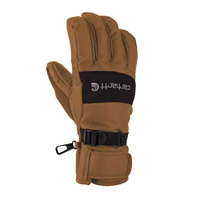 Abbildung von Carhartt W.B. Herren Handschuhe, wasserdicht, atmungsaktiv, isoliert, braun/schwarz, Large
