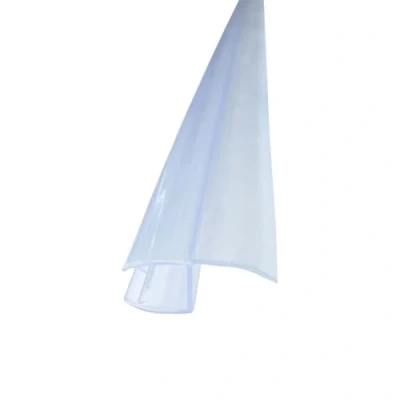 Abbildung von Bagnoxx Duschdichtung, L: 200 cm, (Duschdichtung Spaltdichtung, Türdichtung 200cm , 1 St), für Glas Duschtür, Weichlippe mit leichter Wölbung, Duschlippe aus PVC