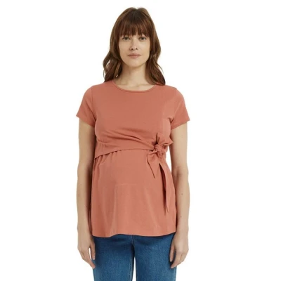 Abbildung von Vertbaudet Tshirt basic, Damen, Größe: 40, Altrosa