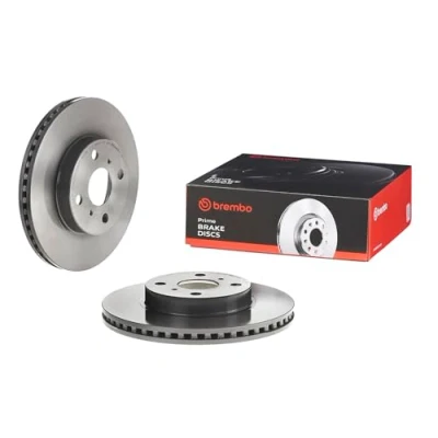 Abbildung von BREMBO COATED DISC LINE 09.A707.11 Bremsscheibe 255 22 4 innenbelüftet beschichtet TOYOTA: Yaris II Schrägheck, III iQ