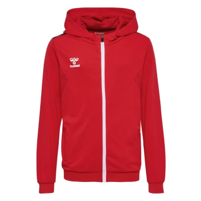 Abbildung von Hummel Hmlauthentic PL ZIP Hoodie Trainingsjacke für Kinder, Größe: 116, True red