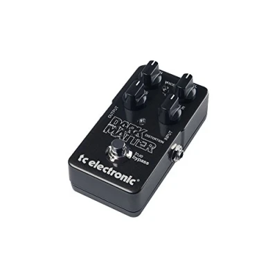 Abbildung von TC Electronic DARK MATTER Distortion Phänomenales Pedal mit extremem Dynamikbereich, Zweiband EQ und Voicing Schalter