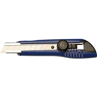 Abbildung von PROMAT Cutter Cuttermesser Klingenbreite 18 mm Länge 167 mit Feststellr