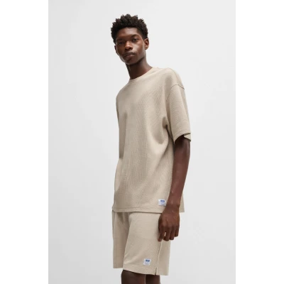 Abbildung von HUGO Tshirt basic, Herren, Größe: XL, Open white