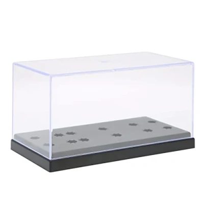 Abbildung von PUSOKEI Universal Headshell Cartridge Keeper Phono Shell Case,Plattenspieler Plattenspieler Stifthalter Acrylbox,Phonograph/Plattenspieler Box.
