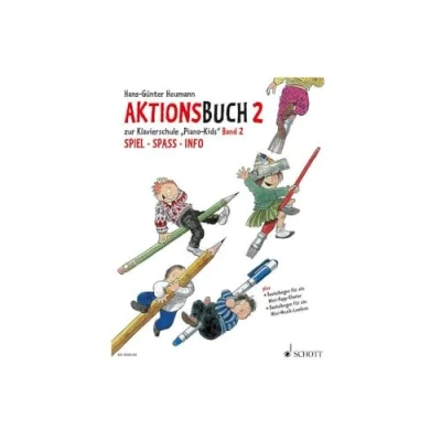 Abbildung von Piano Kids, Aktionsbuch Bd. 2.: zur Klavierschule &quot;Piano Kids&quot; 2. Band Klavier. (Set)