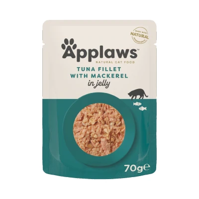 Abbildung von 70 g Applaws Quick Serve Jellyanzer Thunfisch und Makrele Pro Stück