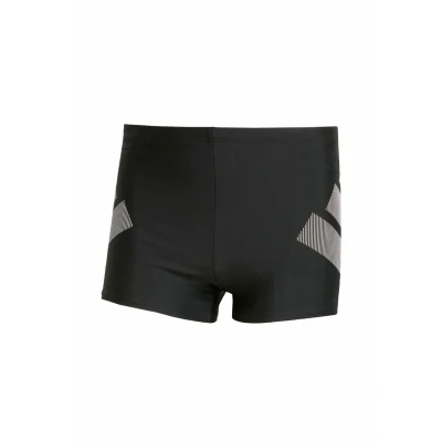 Abbildung von adidas Big Bars Schwimmhose für Herren, Größe S, Schwarz, S