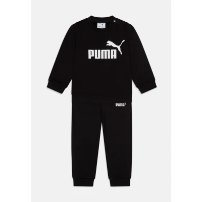 Abbildung von Puma Essentials Minicats Crew Jogginganzug Baby Mit Plain Black Größe: 2 4M