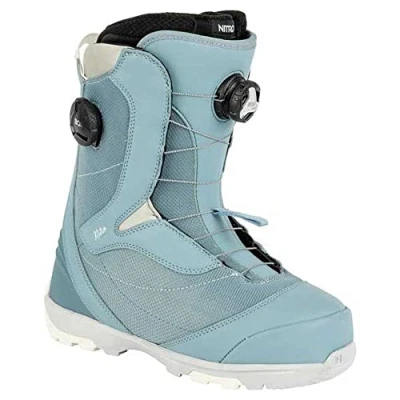 Abbildung von ATOMIC Damen Nitro Herren Cypress Boa Dual &#039;23 All Mountain Freestyle Schnellschnürssystem Boot Snowboardboot, Blue Grey, MP 23,5 // EU 36 2/3 US 6