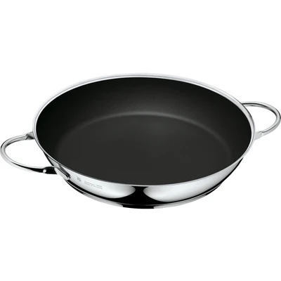 Abbildung von WMF Bratpfanne CeraDur Profi, Cromargan® Edelstahl rostfrei 18/10 (1 tlg., 1x Servierpfanne beschichtet 28 cm (Höhe 5,7 cm), optimal für Herdplatten mit Ø 22