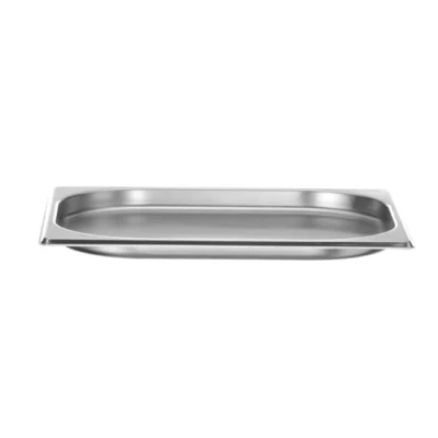 Abbildung von HENDI Gastronormbehälter, Temperaturbeständig von 40 bis 300C, Heissluftöfen Kühl und Tiefkühlschränken Chafing Dishes Bain Marie, 1L, GN 1/2, 325x265x(H) 20mm, Edelstahl