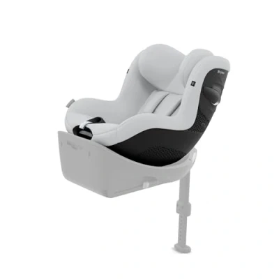 Abbildung von CYBEX Gold Kinder Autositz Sirona G i Size Comfort, Ohne Base, Ab ca. 3 Monaten bis 4 Jahre, Max. 19 kg, 61 105 cm (Ab Geburt / 40 mit Neugeboreneneinlage), Fog Grey