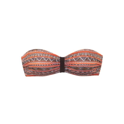 Abbildung von Buffalo Bandeau Bikini Mit trendigem Streifendruck