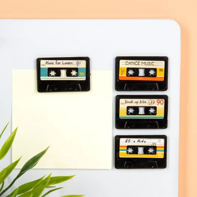 Abbildung von Kassette Magnete (Set von 4)