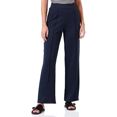 Abbildung von TOM TAILOR Denim Damen Stoffhose mit Ziernaht 1032733, 10668 Sky Captain Blue, L