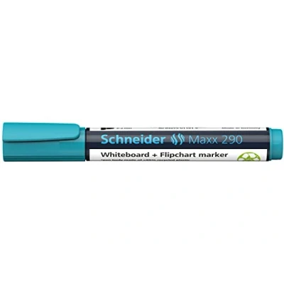 Abbildung von 10 x Schneider Board Marker Maxx 290 nachfüllbar 2 3mm türkis
