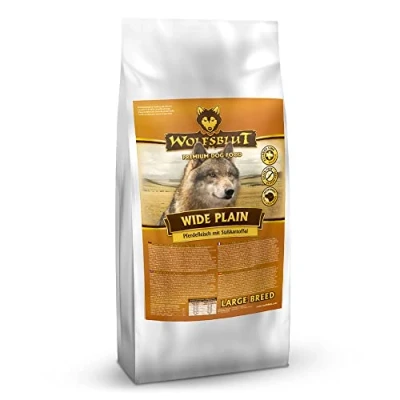 Abbildung von Wolfsblut Wide Plain Large Breed 2 kg Pferd Trockenfutter Hundefutter Getreidefrei