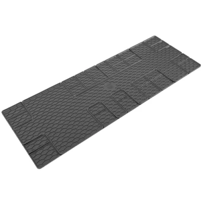 Abbildung von Walser DirtGuard Gummi Fussmatten Auto kompatibel mit FIAT Ulysse 1994 2002, Citroen Spacetourer/Peugeot Traveller/Toyota Proace 2016 Heute, Opel Zafira Life 2019 Bus 2022 Heute