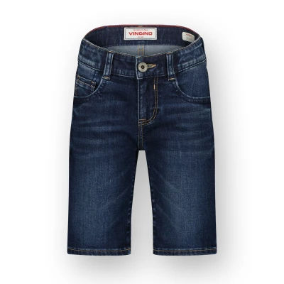 Abbildung von Vingino Charlie Jeans Shorts für Kinder, Größe: 92, Cruziale blue