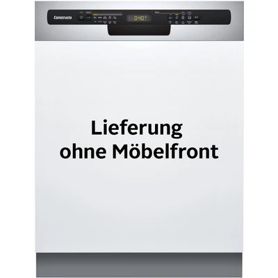 Abbildung von Constructa teilintegrierbarer Geschirrspüler CG5IS03ITE, 13 Maßgedecke