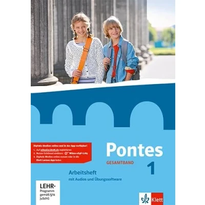 Abbildung von Pontes Gesamtband 1: Arbeitsheft mit Audios und Übungssoftware 1. Lernjahr (Pontes Gesamtband. Ausgabe ab 2016)