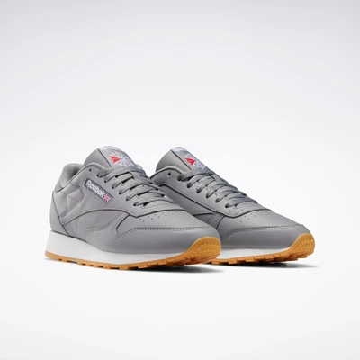 Abbildung von Reebok Classic Leather Unisex Sneaker low, Größe: 42, Grey